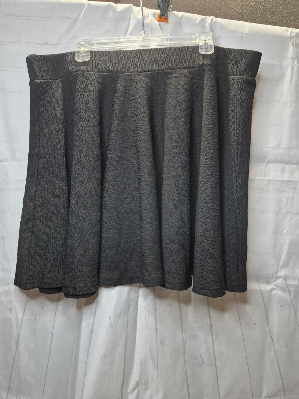 MOON&WOOD SIZE 3X MINI  FLAIR BUTTON Black Skirt. NWT